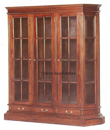 Code: BO 120-M, BO 211-M, BO 220-M  Name: Profill Cabinet Size: Profill Cabinet 1 Drwr W=194 x D=47 x H=193 cm Profill Cabinet 2 Drwr W=186 x D=47 x H=193 cm Profill Cabinet 3 Drwr W=140 x D=47 x H=193 cm Wood: Solid Mahogany wood.﻿